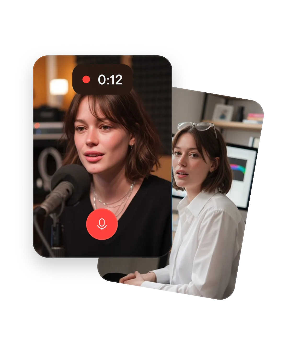 A woman makes her AI twin with Mirage Avatar X